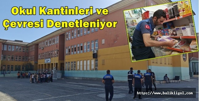 Eyyübiye’de Okul Kantinleri ve Çevresi Denetleniyor