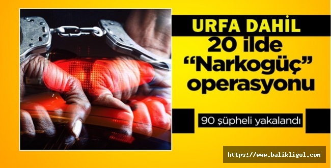 Urfa'da NARKOGÜÇ operasyonu! 4 zehir taciri yakalandı