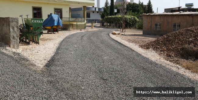 Eyyübiye Kırsalında İki Mahalle Daha Asfaltlandı