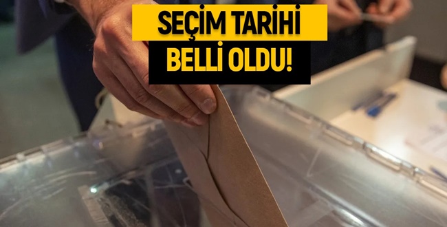 Resmi Gazetede Yayımlandı! Yerel seçim tarihi belli oldu!