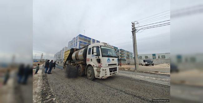 Eyyübiye’de Yeni Yollar Asfaltlanıyor