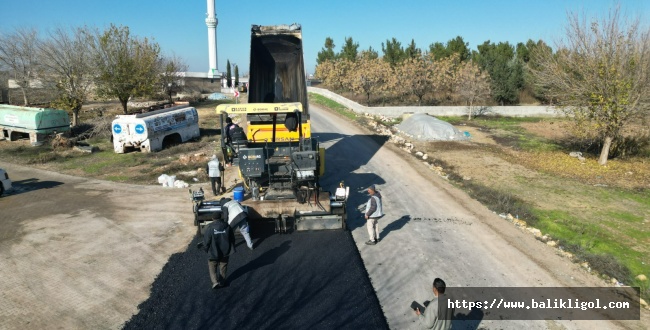 Suruç Bostancı Grup Yolunda Sıcak Asfalt