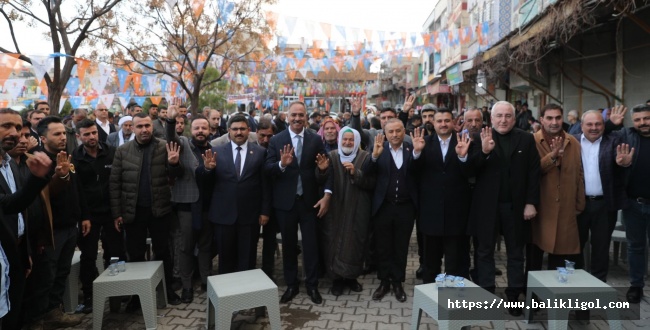 Eyyübiye’de AK Parti Coşkusu Dalga Dalga Büyüyor