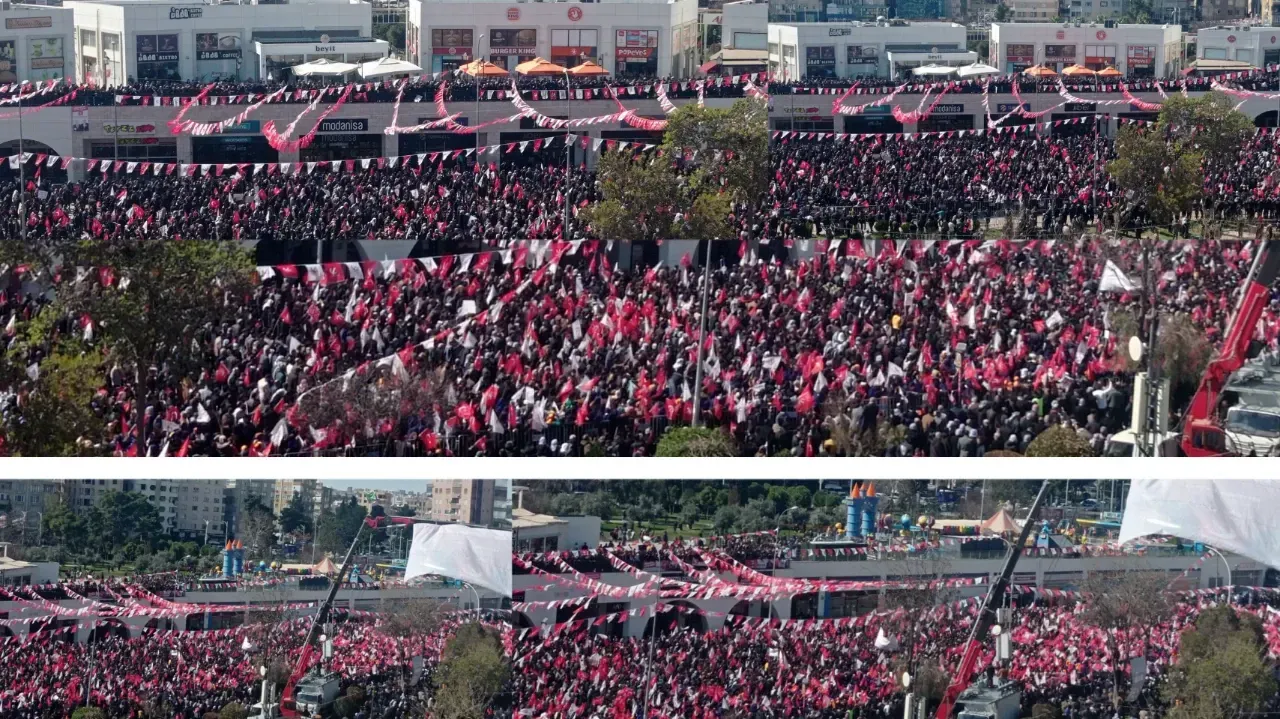 Yeniden Refah Partisi Şanlıurfa Mitingine büyük ilgi