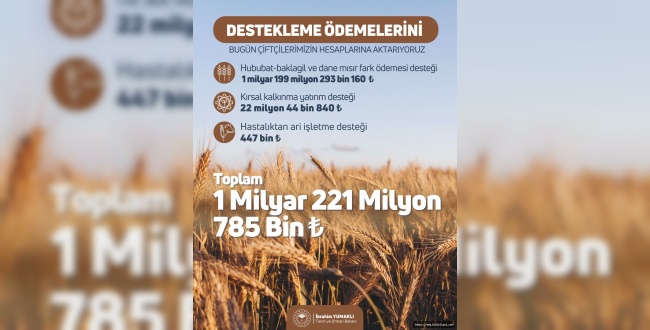 Bakan Yumaklı'dan müjde! Ödemeler hesaplara yatırıldı