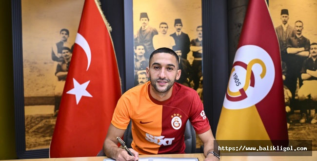 Galatasaray, Hakim Ziyech'i bedelsiz transfer etti