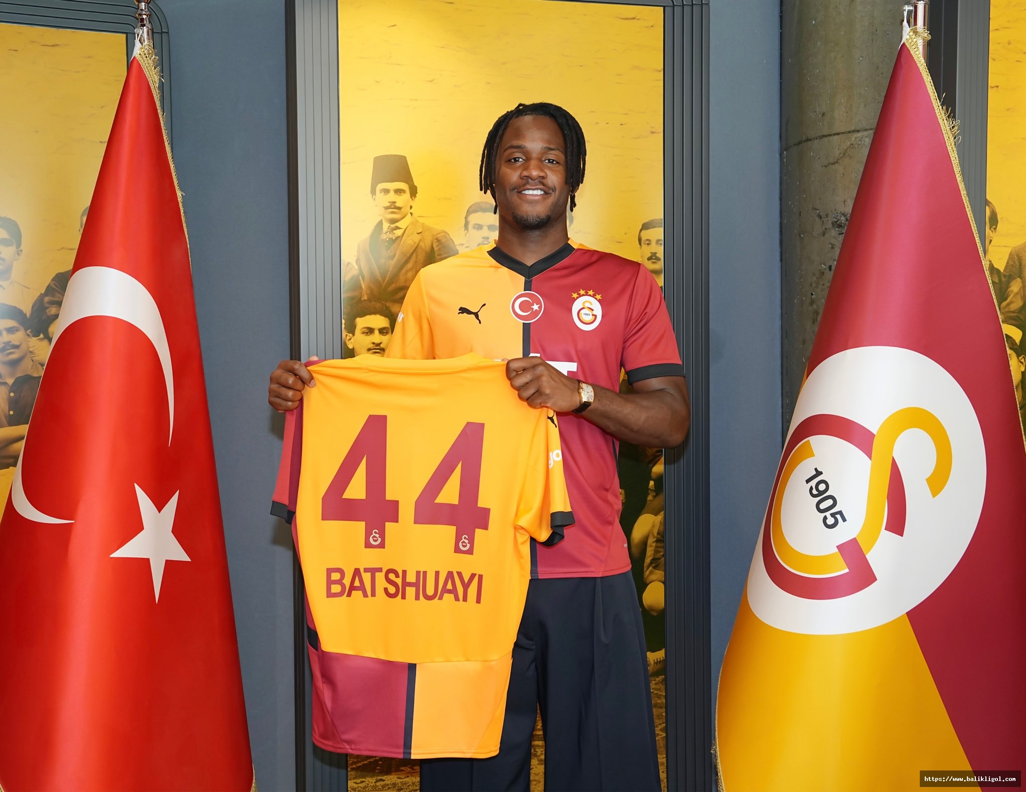 Galatasaray'a imza atan Michy Batshuayi: Mutluyum