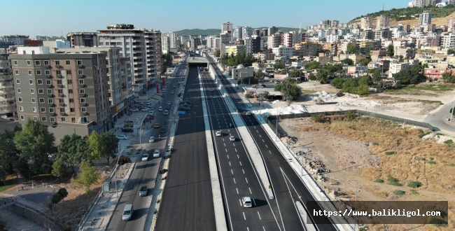 Balıkayağı kavşağı tek yönü trafiğe açıldı