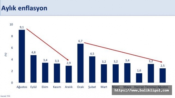 Bakan Şimşek, Ağustos 2024 enflasyon rakamlarını açıkladı