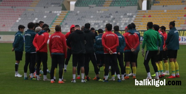 Şanlıurfaspor, Tokatspor maçının hazırlıklarını sürdürüyor
