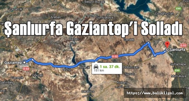 Sanliurfa Gaziantep