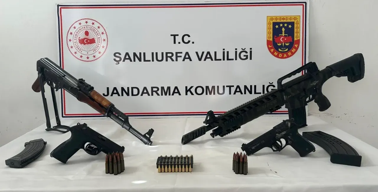 Şanlıurfa'da Silah Kaçakçılığı Operasyonu