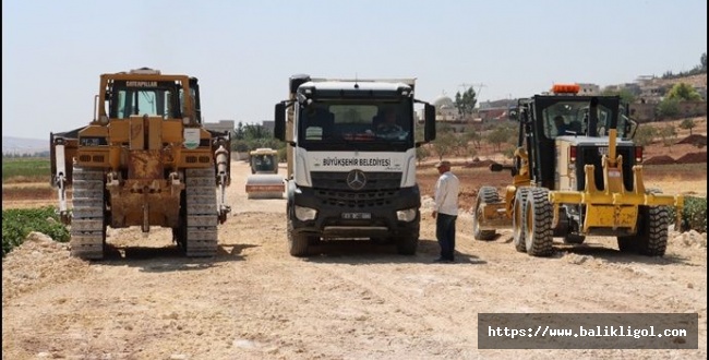 Çamurlu Mahallesinde Asfalt Öncesi Hazırlık