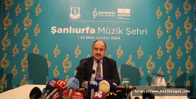 Başkan Gülpınar: Şanlıurfa müzik olimpiyatlarına hazırlanıyor