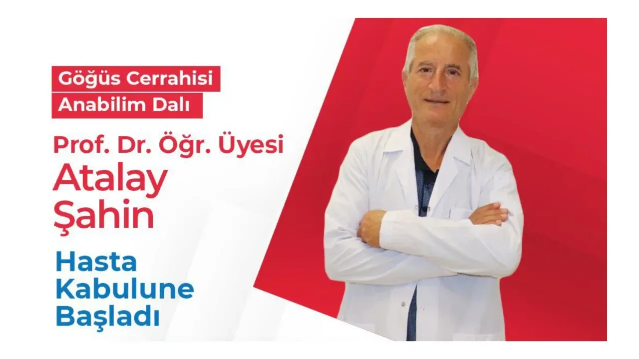 Prof. Dr. Atalay Şahin Hasta Kabulüne Başladı