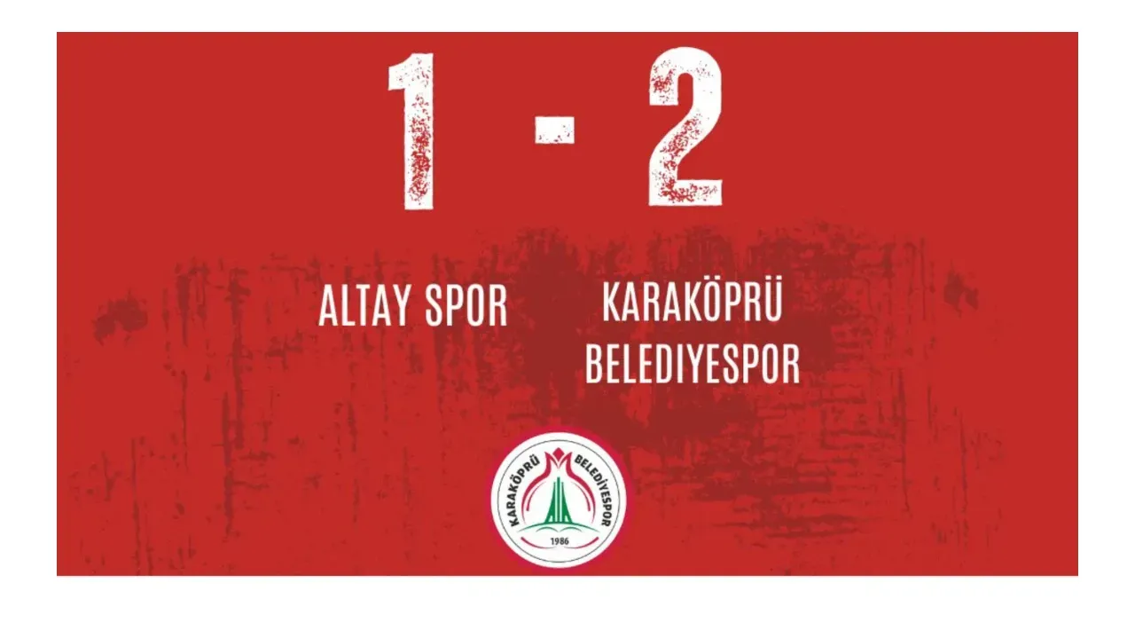 Altay 1 - 2 Karaköprü Belediyespor