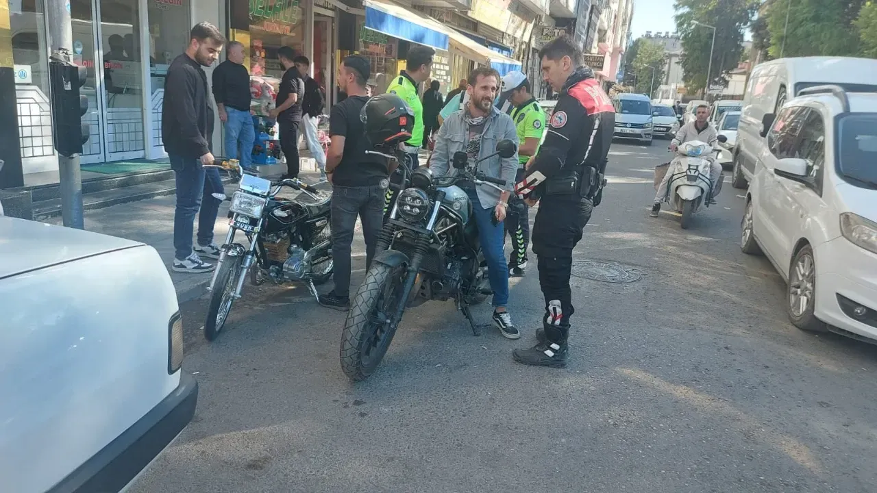 Şanlıurfa'da motosikletlere sıkı denetim