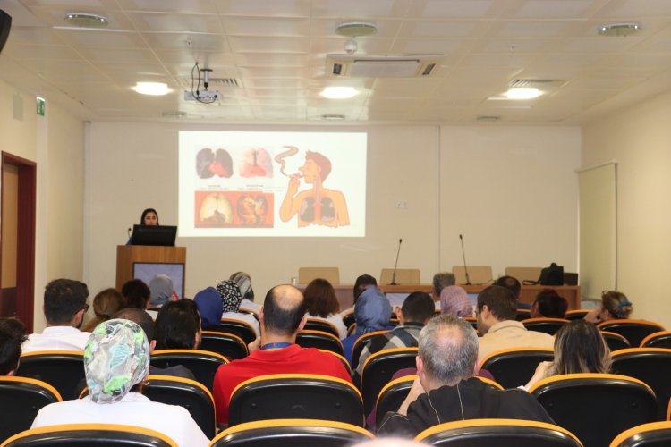 Dr. Zeliha Giden, akciğer kanserinden korunmanın yollarını anlattı