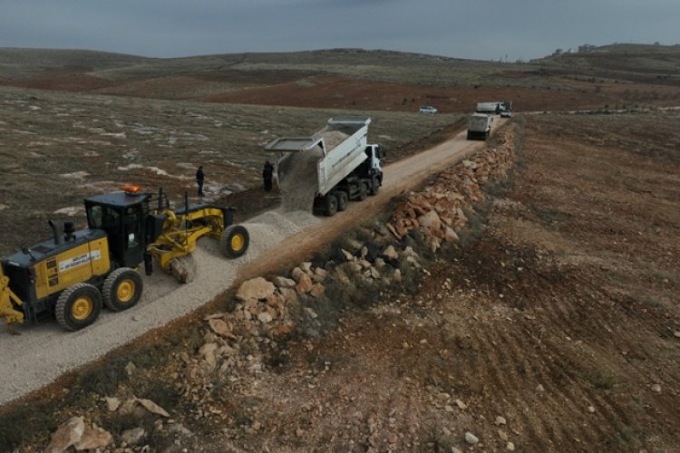 Bozova Köy Yolları Yeniden Yapılıyor