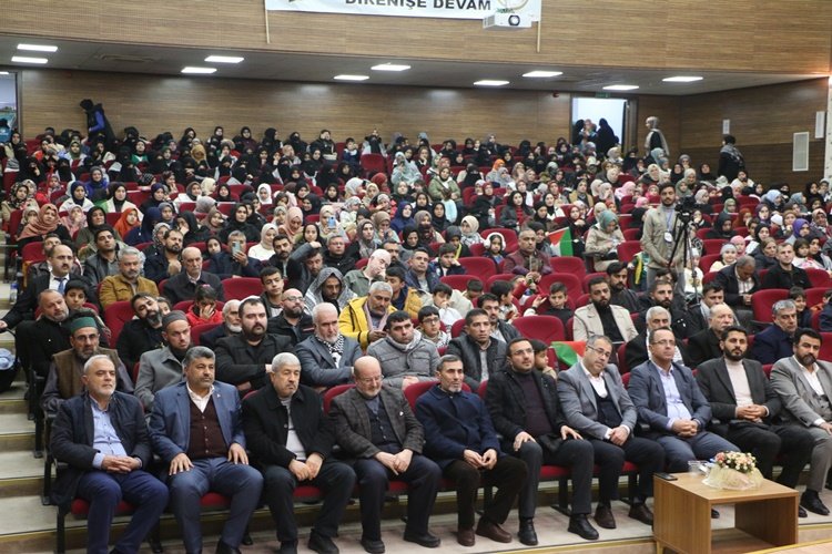 Urfa'da Direnişten Dirilişe Kudüs Programına yoğun İlgi...