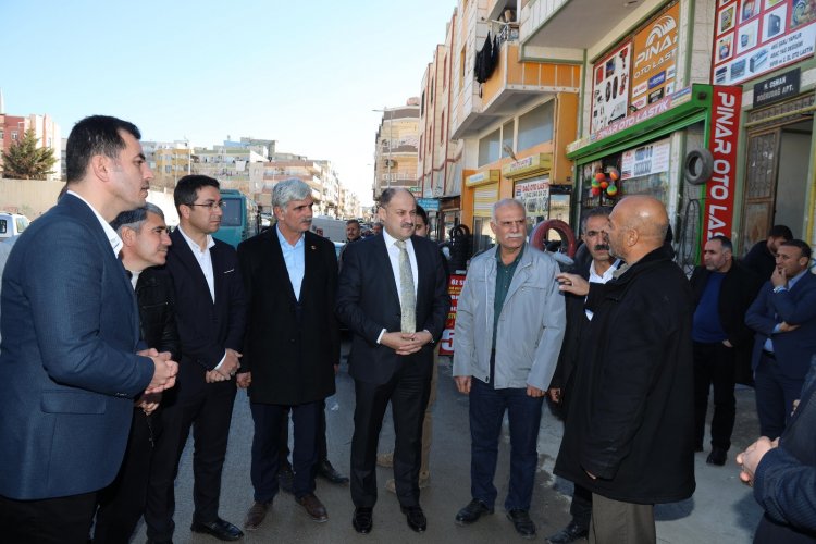 Şanlıurfa Büyükşehir Belediye Başkanı Gülpınar, Esnafı Ziyaret Edip Çalışmaları İnceledi 