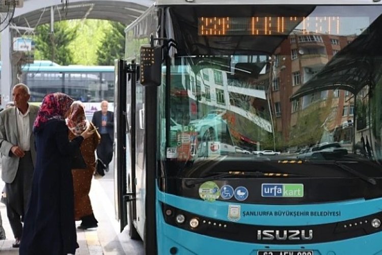 Urfa'da şehir içi toplu taşımaya 11 Şubat itibariyle zam yapıldı