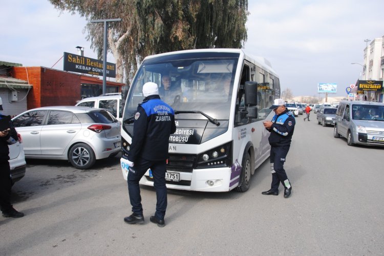 Şanlıurfa’da Özel Halk Otobüslerine Kapsamlı Denetim